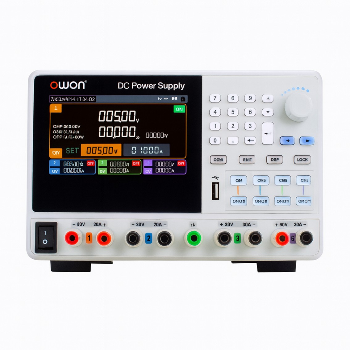 OWON OWH8020Q-1000F  DC파워서플라이 80V, 5A, 1000W DC전원공급기