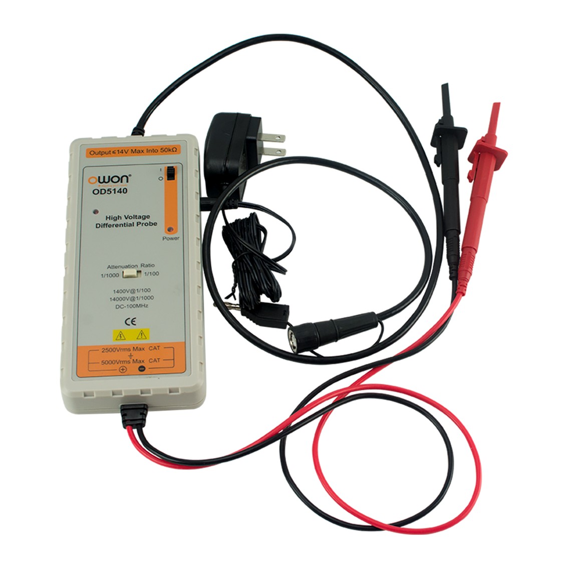 OWON OD5026  액티브 고전압 프로브 50MHz, 2600V