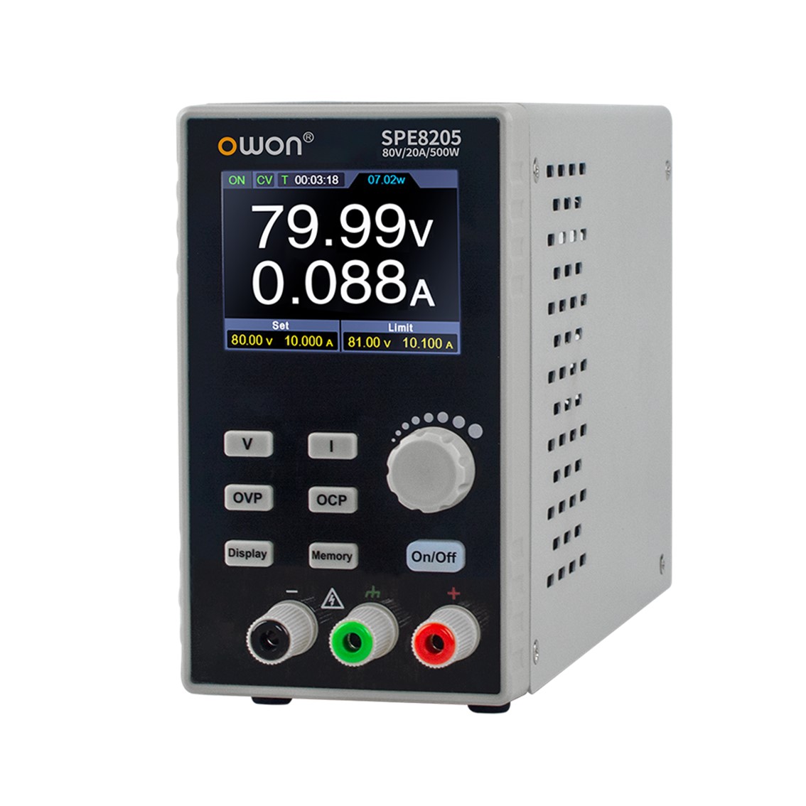 OWON SPE30055  DC파워서플라이 300V, 5A, 500W 10mV,1mA DC전원공급기