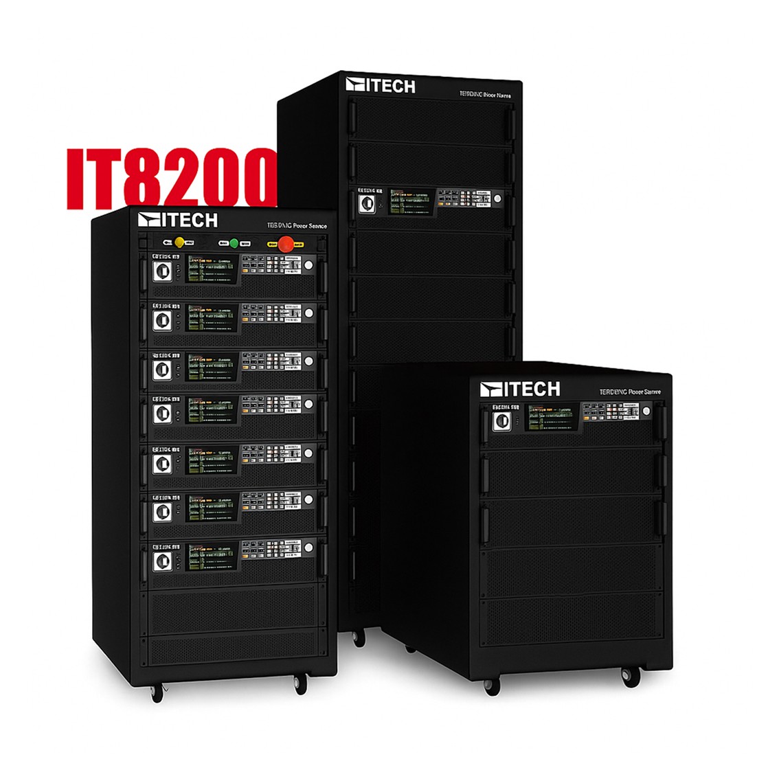 ITECH IT8204-350-20U-ATE 회생형 AC,DC전자로드350V, 20A, 4kVA 1U 1φ