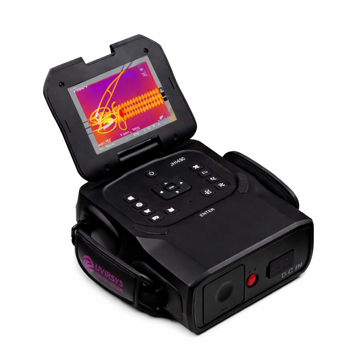 UVIRSYS ZH580  휴대용 코로나, 적외선 감지 카메라 UV, IR,VIS 코로나 초음파음향카메라