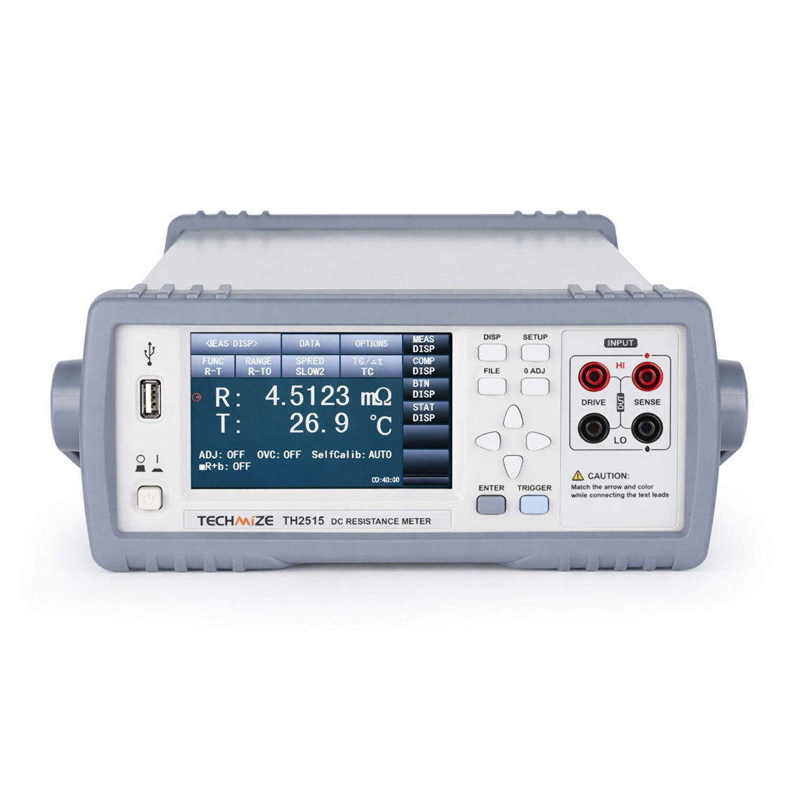 TECHMIZE TH2516B  DC저항계 0.05% 1μΩ-20kΩ