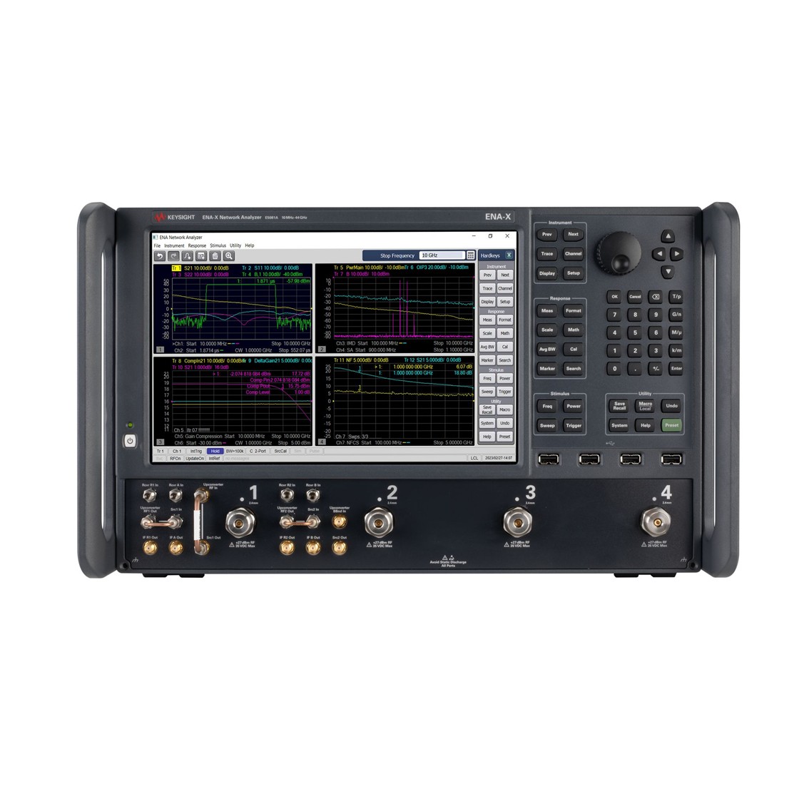 KEYSIGHT E5081A  VNA 벡터 네트워크 분석기 44GHz, 17dBm, 3ms