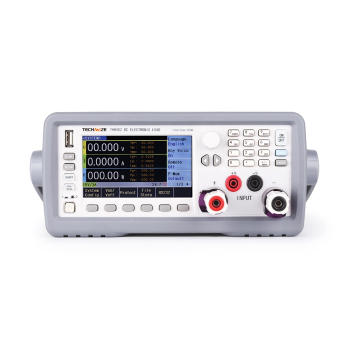 TECHMIZE TH8403  DC전자로드 150V, 120A, 1000W DC전자부하