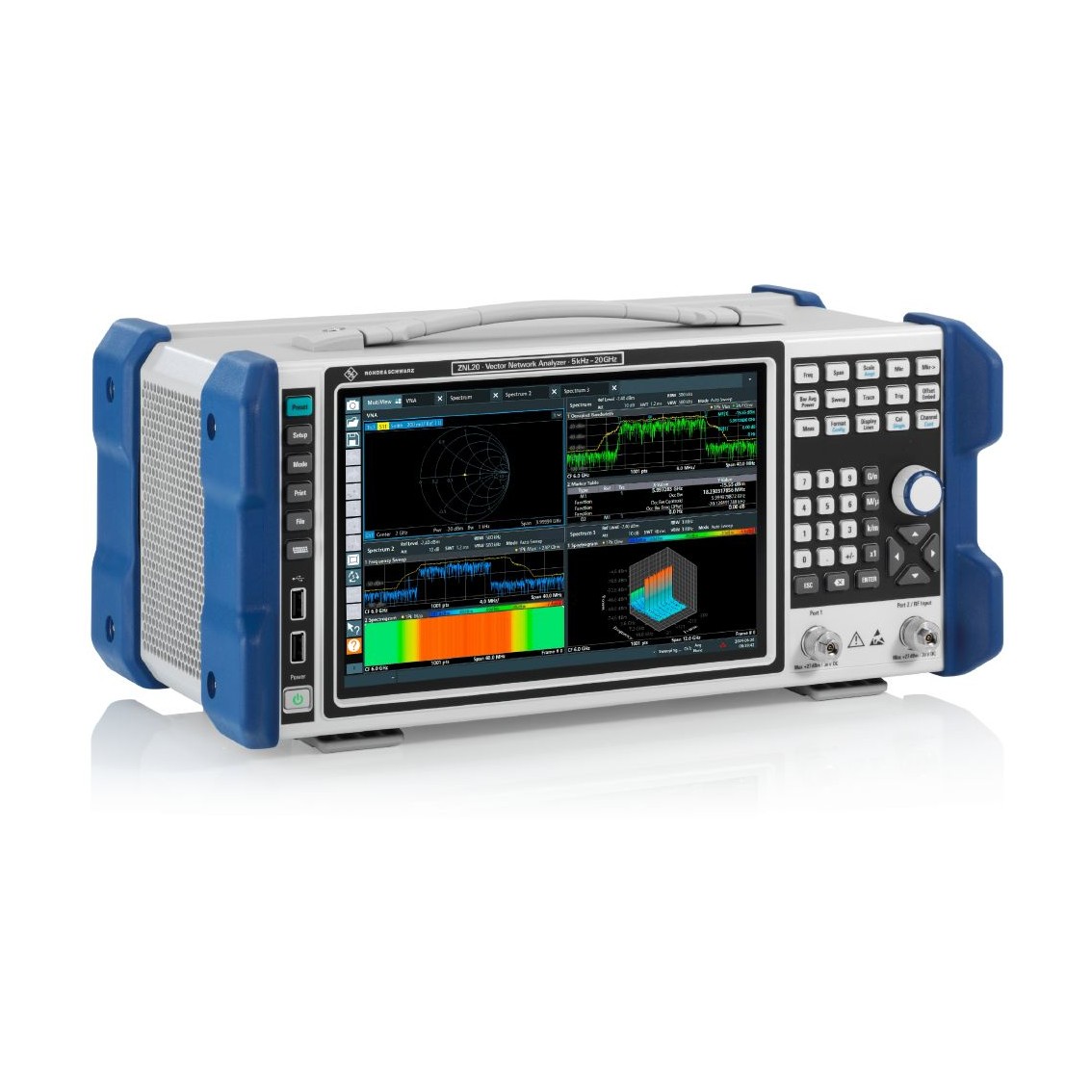 ROHDE ZNL6  벡터네트웍 아날라이저 VNA 2ports, 5kHz~6GHz 벡터 네트워크 분석기