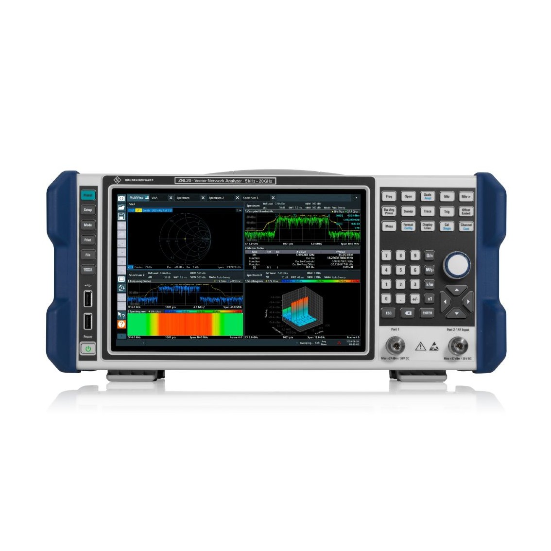 ROHDE ZNL6  벡터네트웍 아날라이저 VNA 2ports, 5kHz~6GHz 벡터 네트워크 분석기