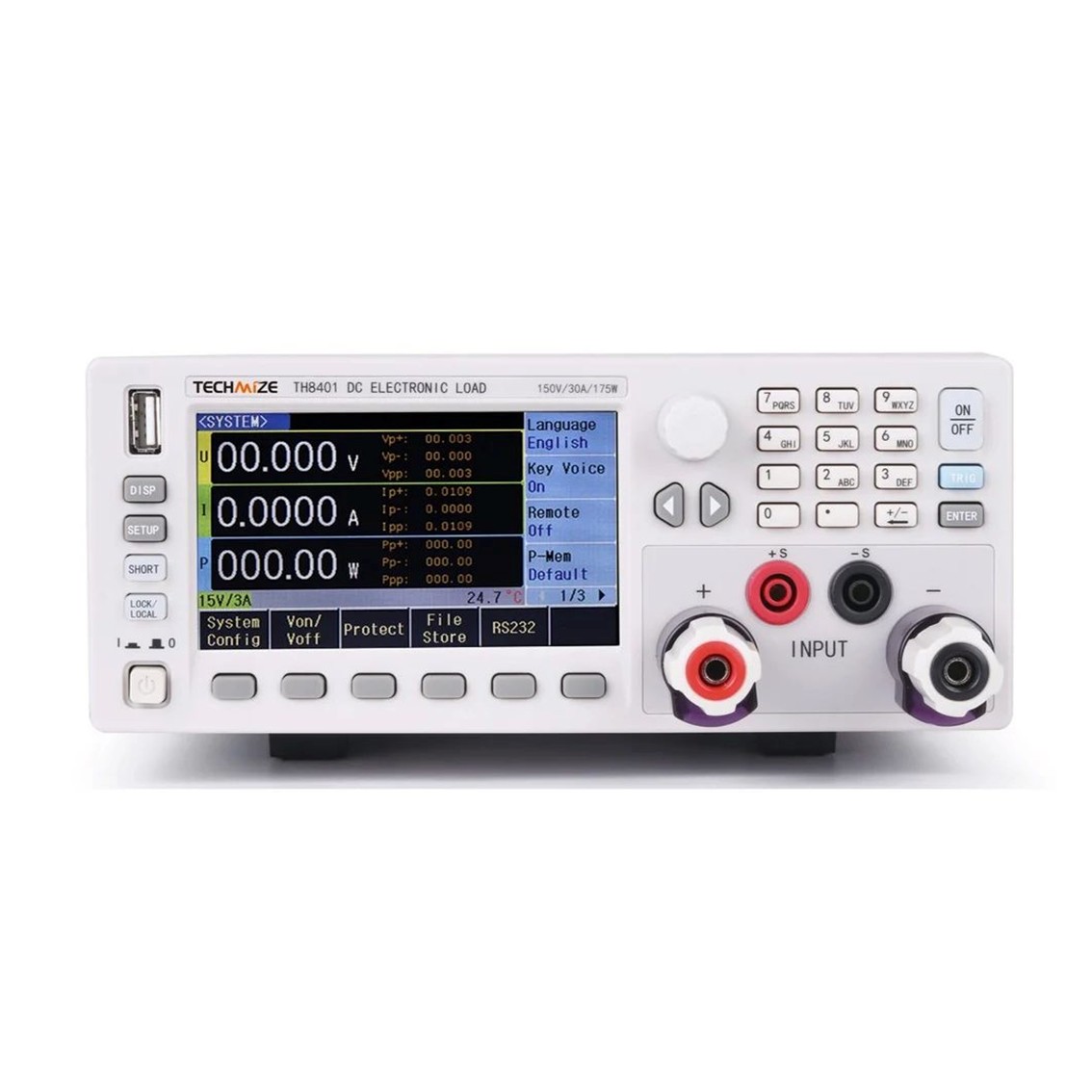 TECHMIZE TH8405  DC전자로드 150V, 240A, 2000W DC전자부하