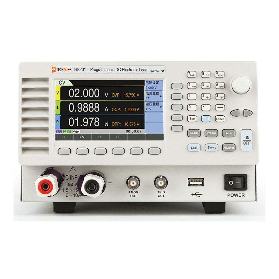 TECHMIZE TH8203  DC전자로드 150V, 160A, 700W DC전자부하