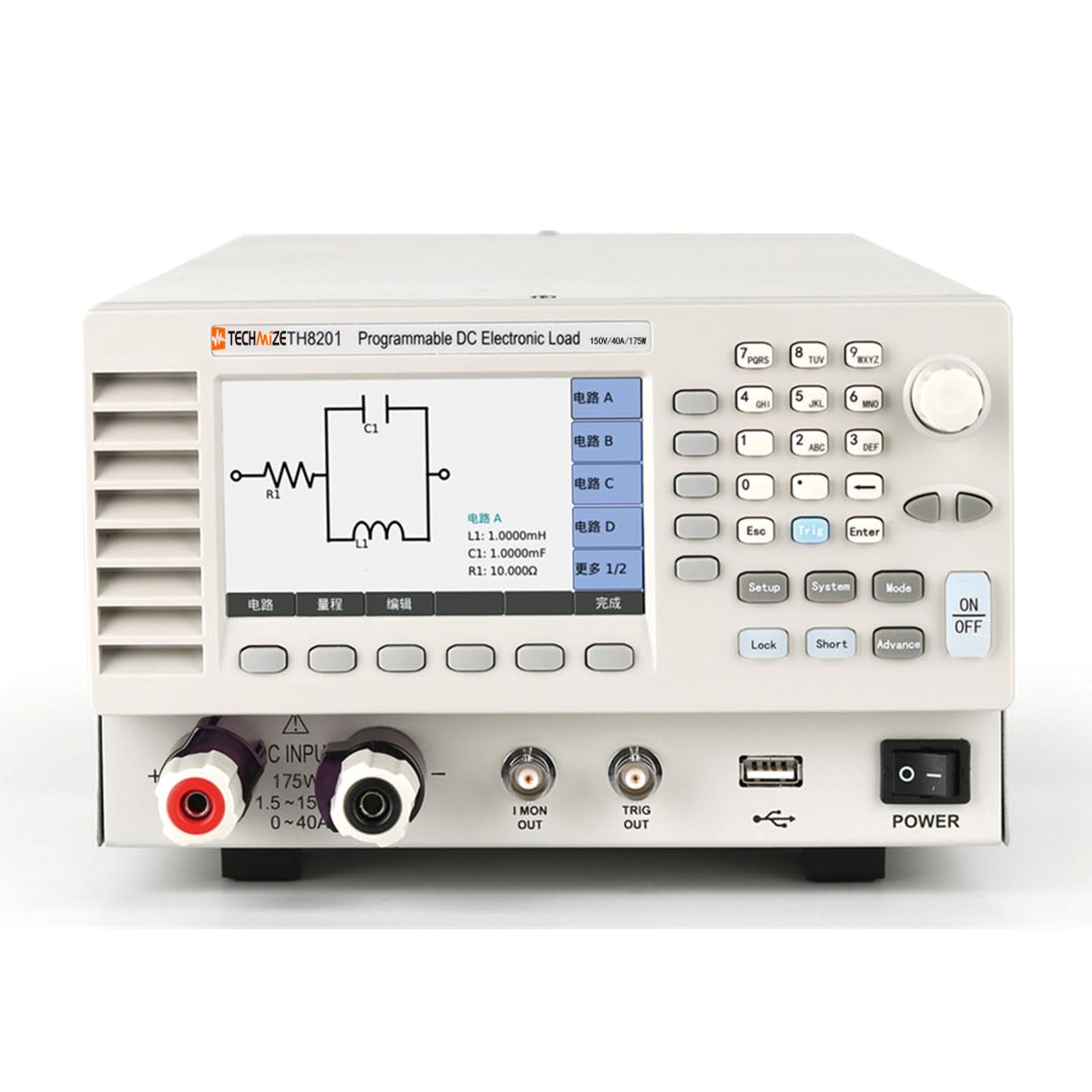 TECHMIZE TH8203  DC전자로드 150V, 160A, 700W DC전자부하