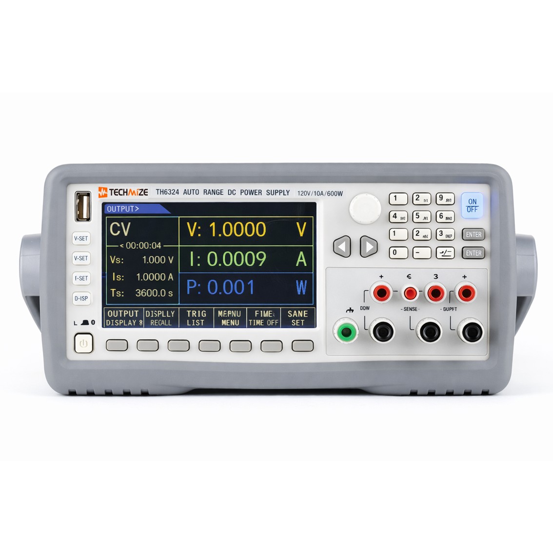 TECHMIZE TH6304  리니어 프로그래머블 DC파워서플라이 120V, 5A, 200W DC전원공급기