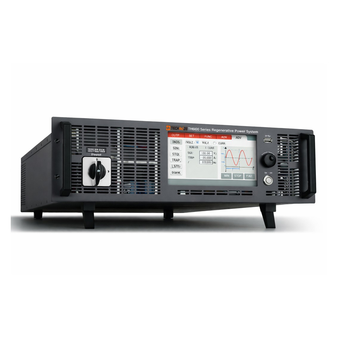 TECHMIZE TH66200-70-05  양방향DC파워서플라이 200V, 70A, 5kW 양방향DC전원공급기 3U