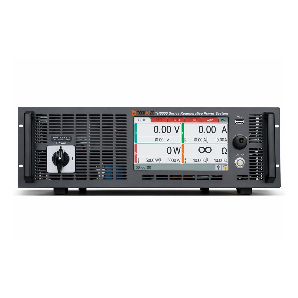 TECHMIZE TH66200P-140-10  양방향DC파워서플라이 200V, 140A, 10kW 양방향DC전원공급기 3U