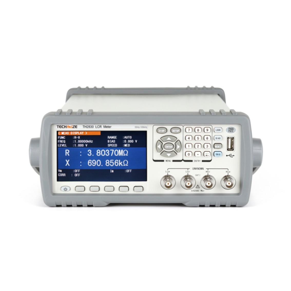 THECHMIZE TH2832  LCR미터 0.05% 50Hz-200kHz RS232, USB기본, GPIB,RS485옵션