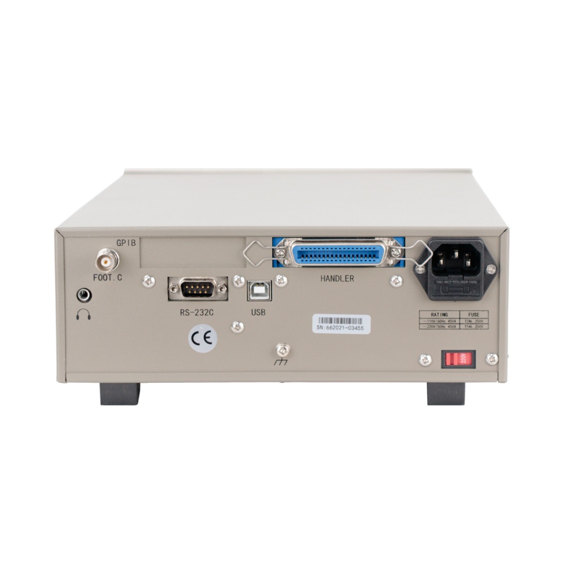 UNI LCR7300A  LCR미터 0.05%, 12Hz~300kHz RS232, USB HOST, HANDLER기본