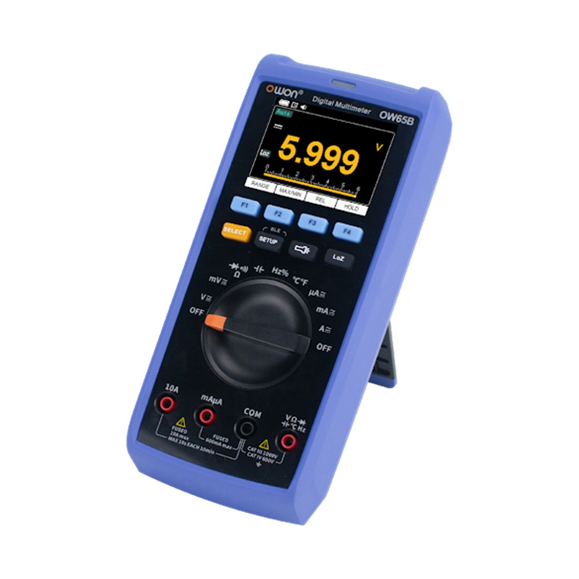 OWON OW67  디지탈 멀티미터 60,000카운트 True RMS, 0.08%, 45-1000Hz, 2500W