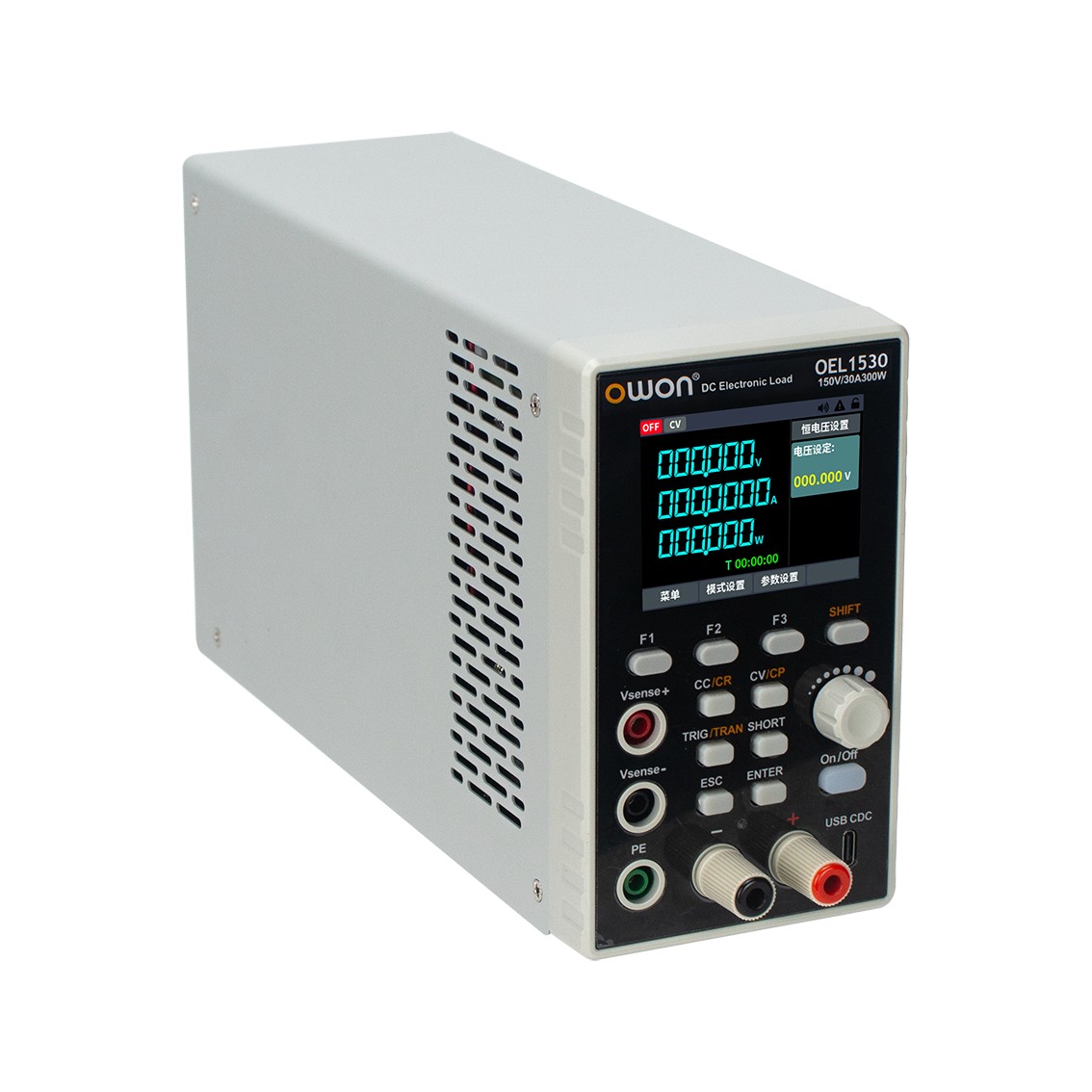 OWON OEL6020  DC전자로드 600V, 20A, 300W DC전자부하 RS232C, RS485