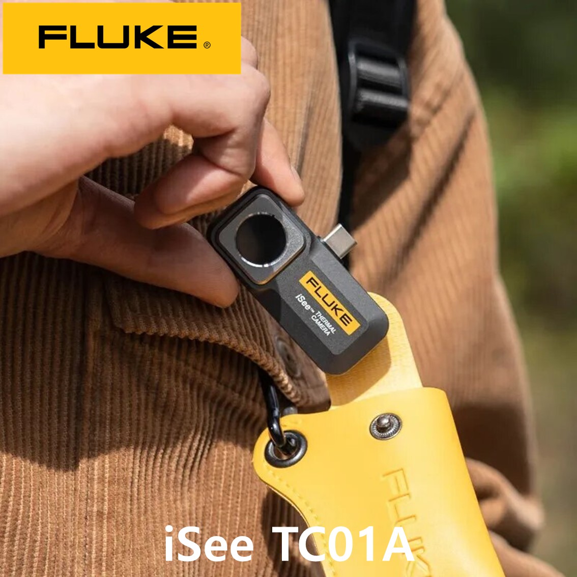 FLUKE iSee TC01C 열화상 카메라, 휴대폰 열화상카메라 -10~550도, 256X192, 25HZ, C타입 IOS