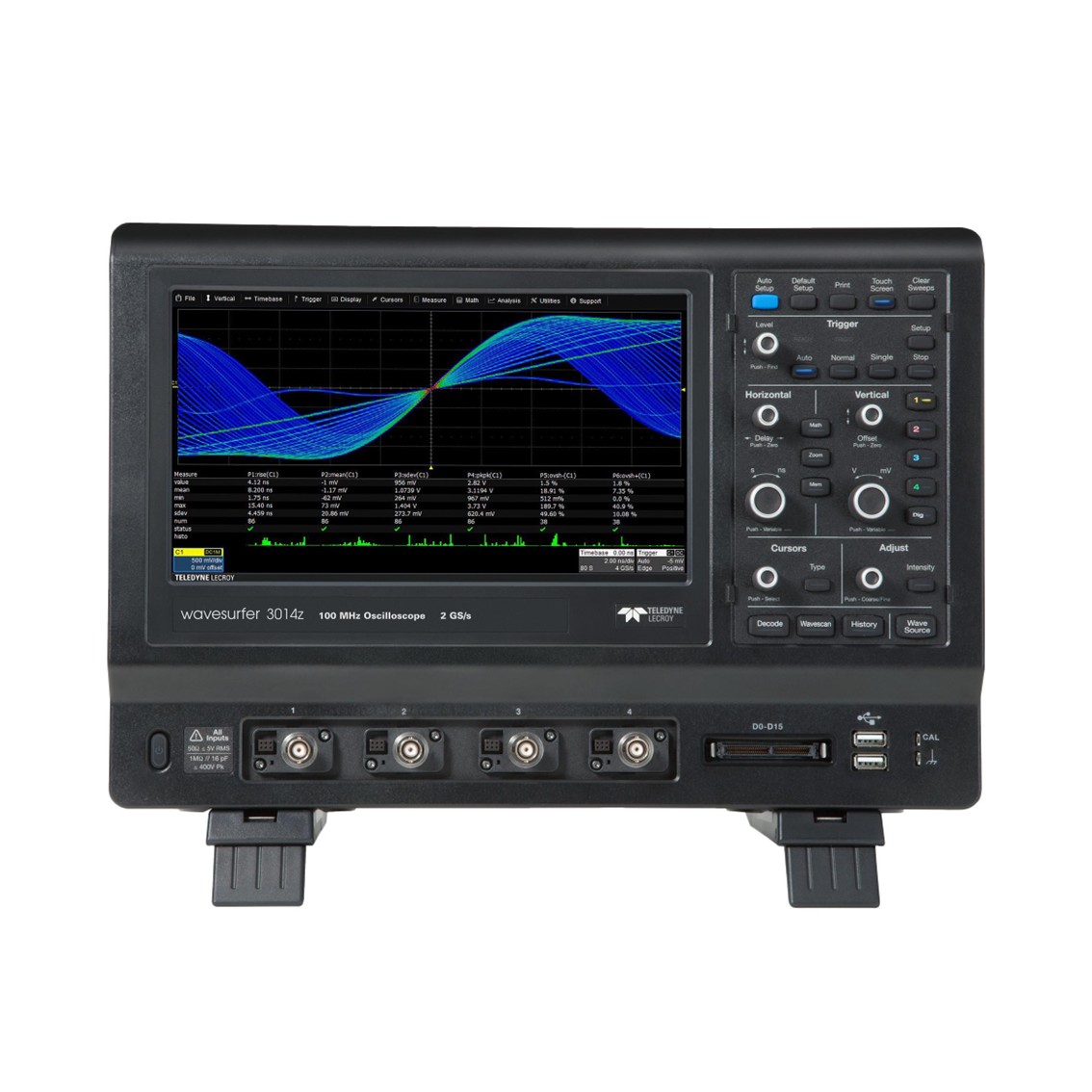 LECROY WaveSurfer 3104Z 오실로스코프 4CH 1GS 4GS 10Mpts  정전식터치