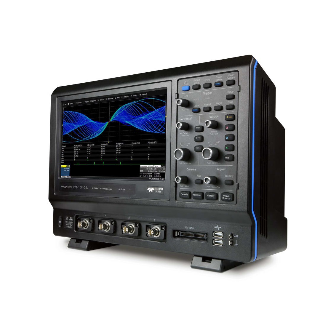 LECROY WaveSurfer 3104Z 오실로스코프 4CH 1GS 4GS 10Mpts  정전식터치